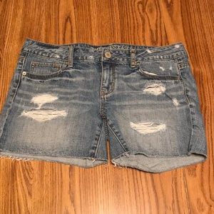 American eagle jean shorts